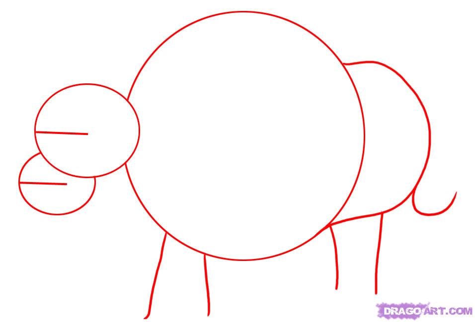 956x649 Step How To Draw A Cartoon Rhino