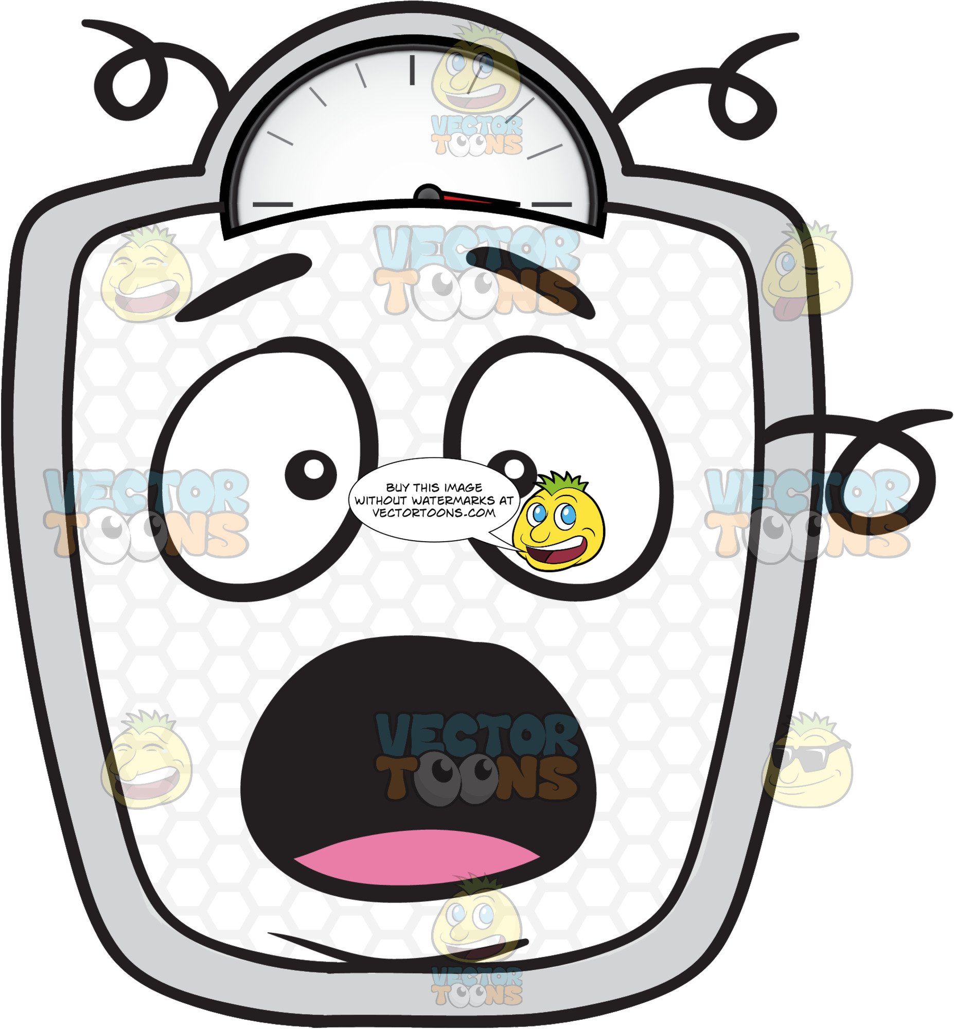 1854x2000 startled weighing scale emoji clipart cartoons