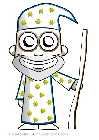 328x464 Wizard Drawing