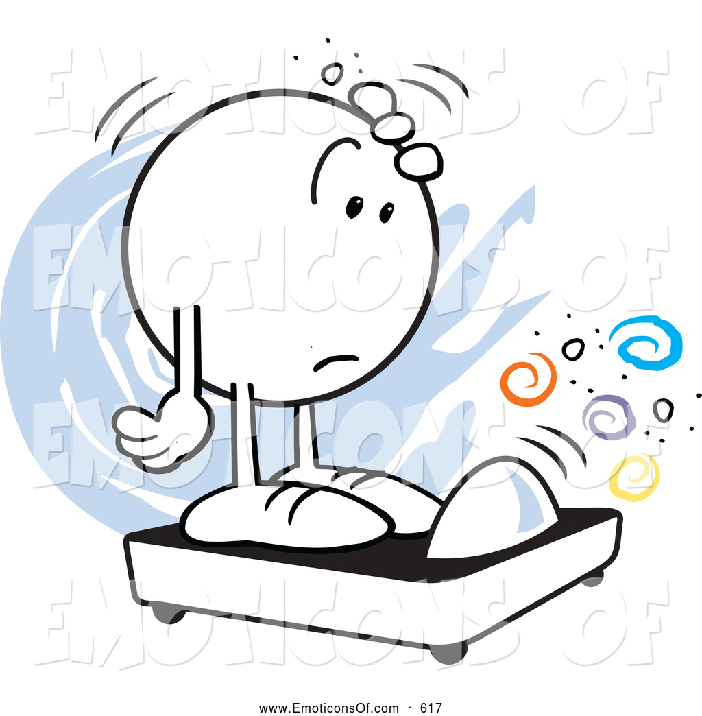 1024x1044 clip art vector cartoon of a worried moodie character standing