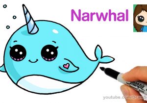 300x210 How To Draw Cute Sea Animals Step