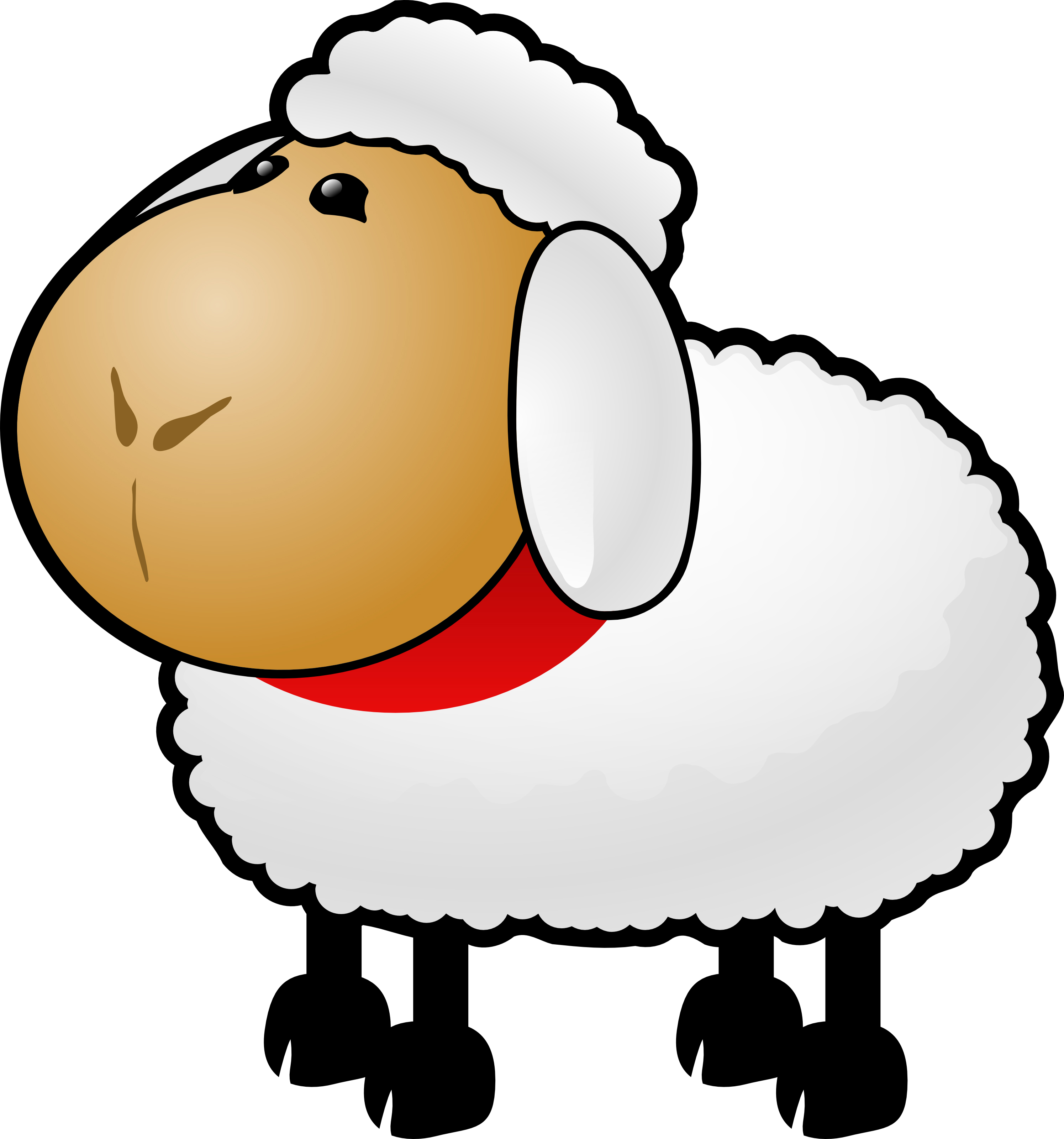 2990x3200 Lambs Clipart