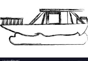 300x210 Drawing Of A Cartoon Boat Pirate Ship A Sketch For A How To Draw