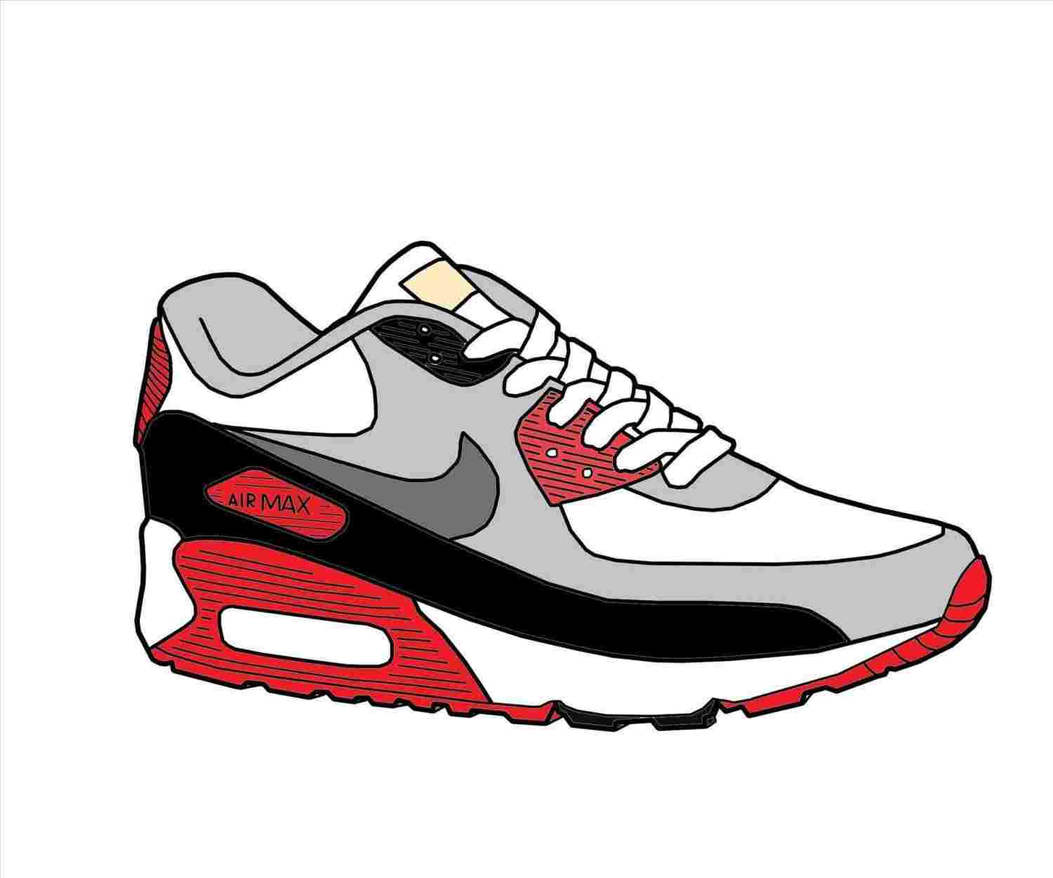 1500x1251 draw cartoon shoes front view of shoe drawing front view high