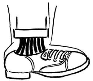 300x262 how to draw cartoon feet shoes when drawing comics cartooning