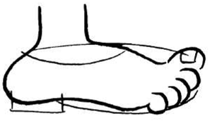 300x172 How To Draw Cartoon Shoes