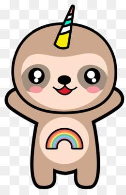 260x400 Sloth Clip Art Cuteness Cartoon Illustration