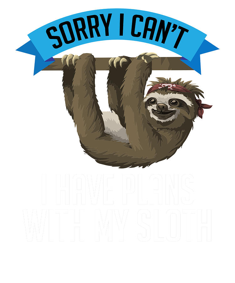 750x900 sloth fun sorry i cant i have plans with my sloth drawing