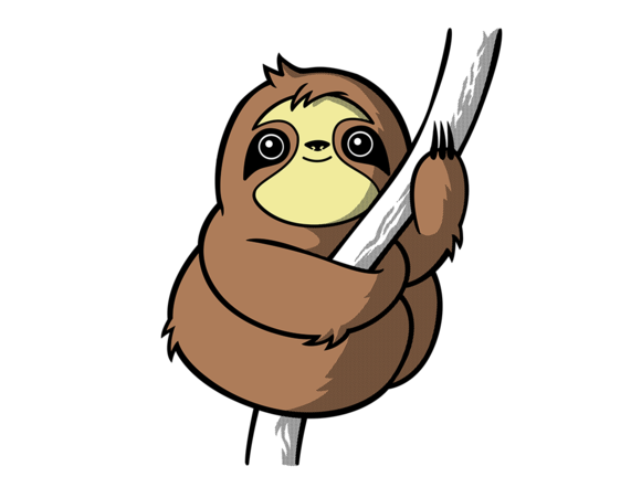 571x432 Slow Sloth Teefury