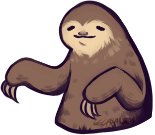 312x273 Collection Of Free Sloth Drawing Cartoon Download On Ui Ex