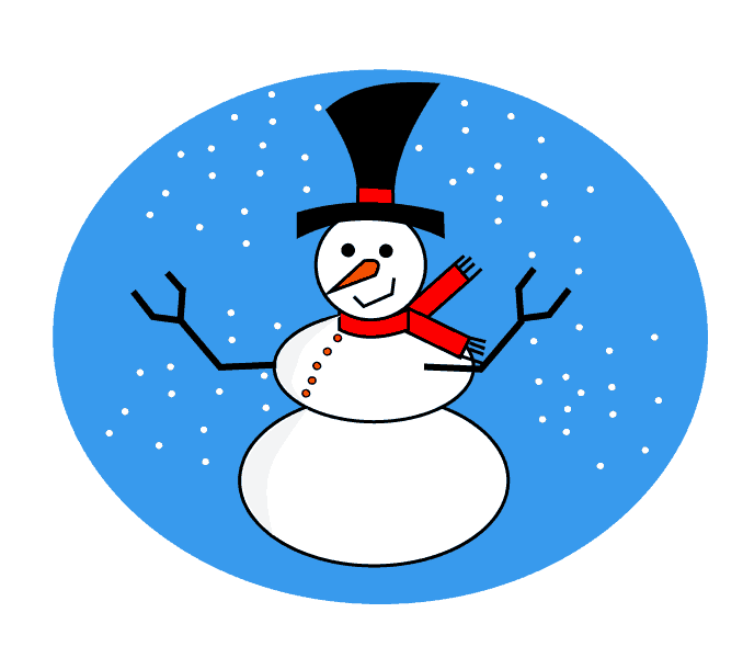 678x600 How To Draw A Snowman Easy Drawing Guides