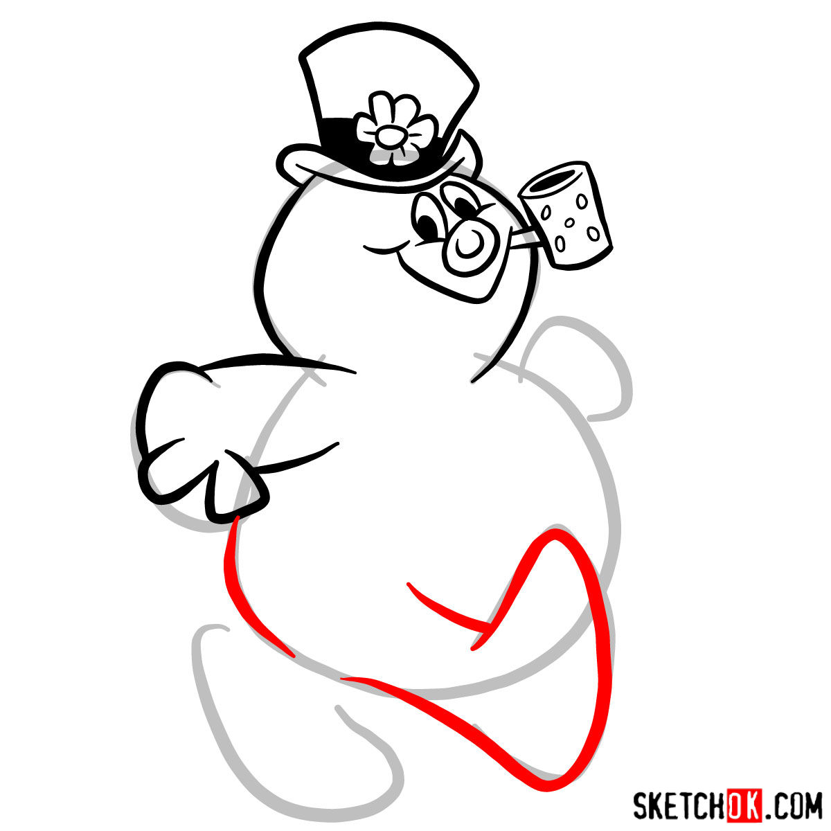 1200x1200 How To Draw Frosty The Snowman