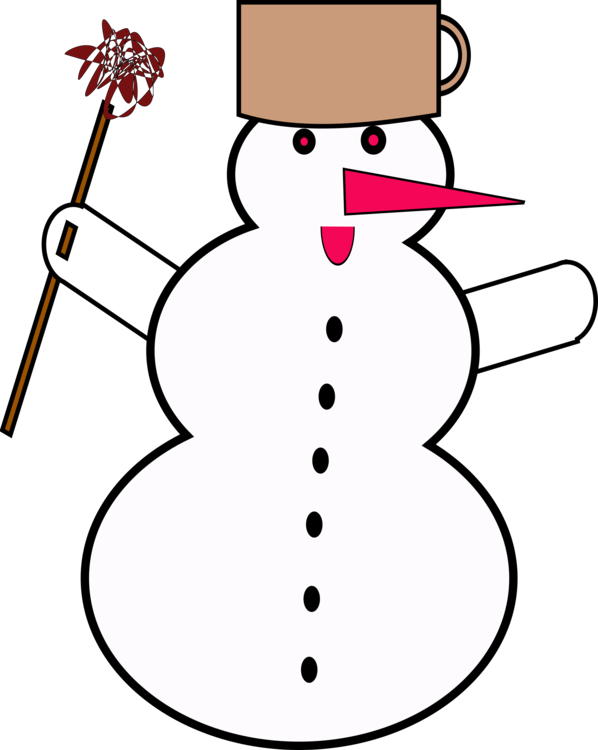 598x750 Snowman Drawing Cartoon Line Art Christmas Day Cc0