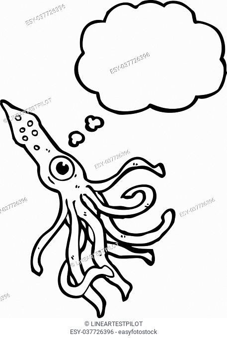 457x680 Giant Squid Cartoon Stock Photos And Images Age Fotostock