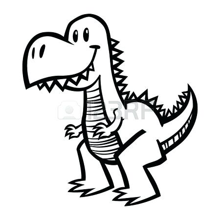 450x450 Simple T Rex Drawing