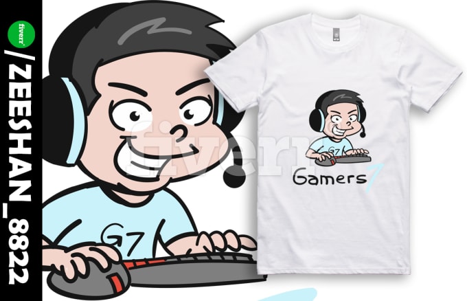 680x438 Draw Cool Cartoon T Shirt Design