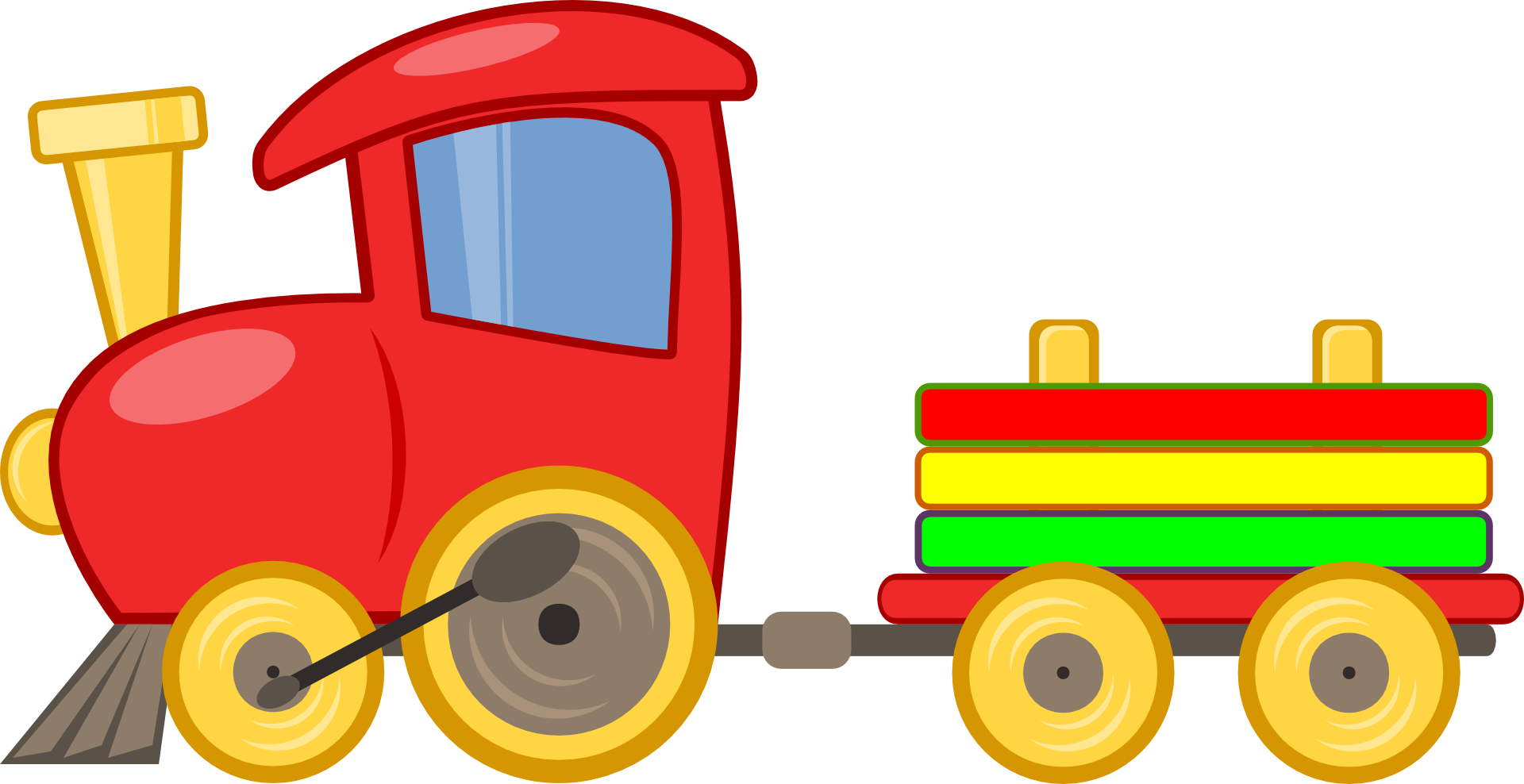 1920x988 Toy Train Cartoon Drawing Free Image
