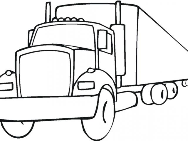 640x480 Cartoon Truck Drawings
