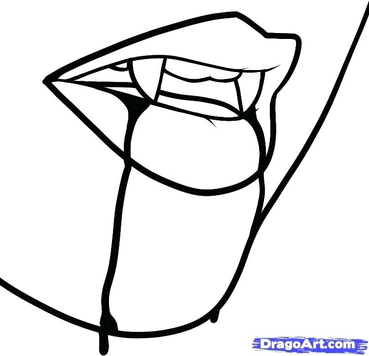 748x722 Simple Vampire Drawing How To Draw An Anime Vampire Steps