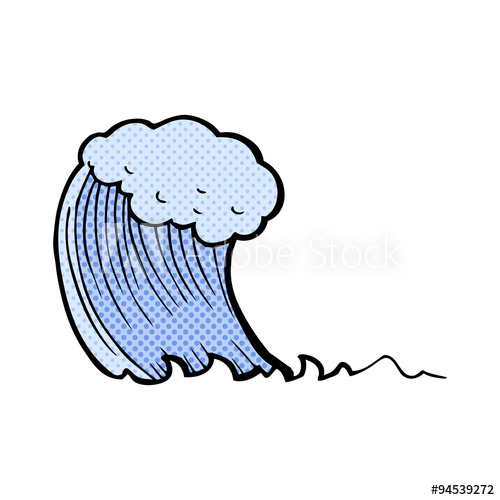 500x500 Cartoon Wave