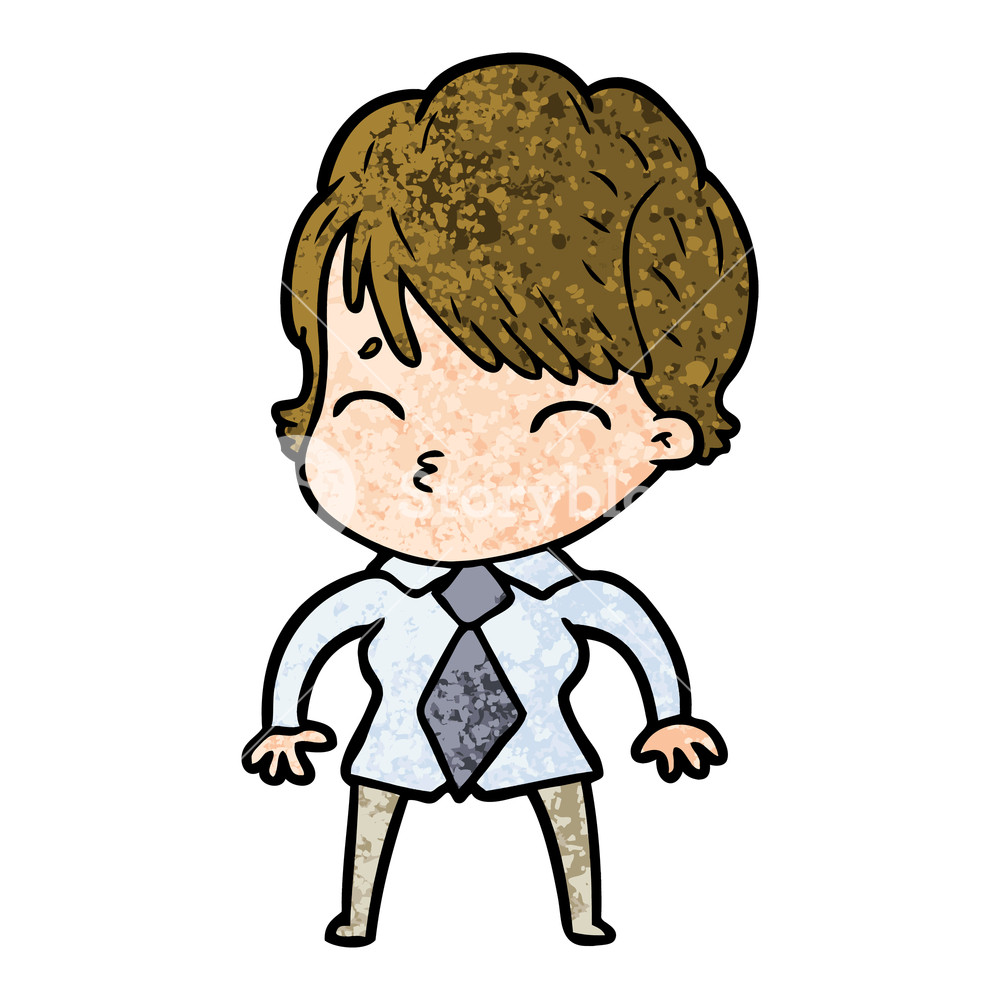 1000x1000 Cartoon Woman Thinking Royalty Free Stock Image