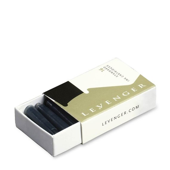 570x570 Raven Black Fountain Pen Ink Cartridges International Size Etsy