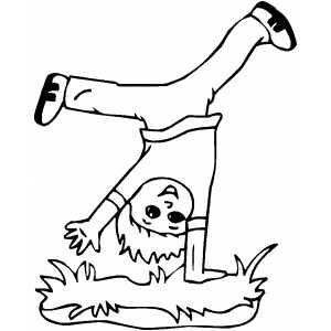 300x300 Doing Cartwheels Coloring Pages Coloring Pages, Cartwheel