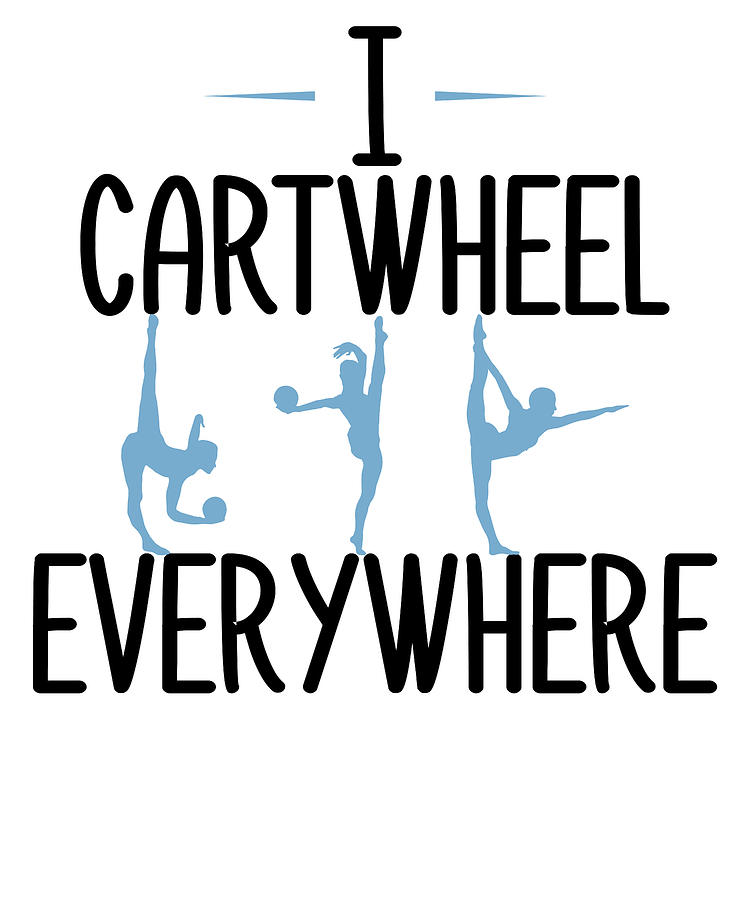 750x900 Gymnastics Cartwheel Everywhere Gymnasts Drawing