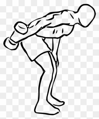 320x385 biceps drawing extended arm vector freeuse download