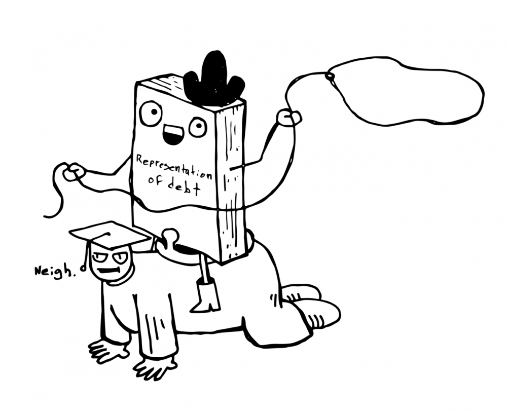 1000x815 Saddled With Debt