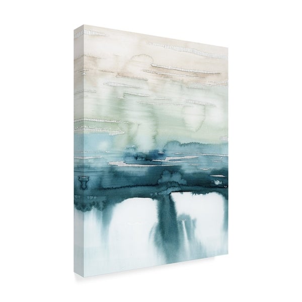 600x600 Shop Grace Popp 'organic Cascade Ii' Canvas Art