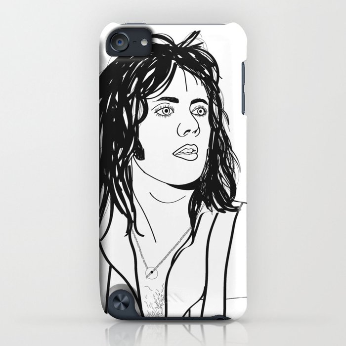 700x700 drummer drawing iphone case