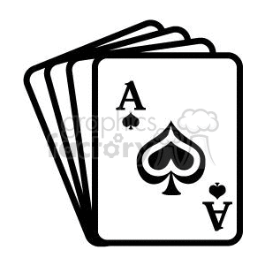 300x300 ace of spades clipart royalty free clipart