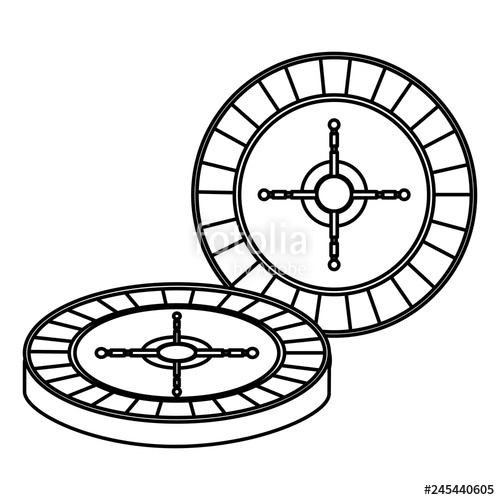 500x500 roulette fortune casino icons stock image and royalty free vector