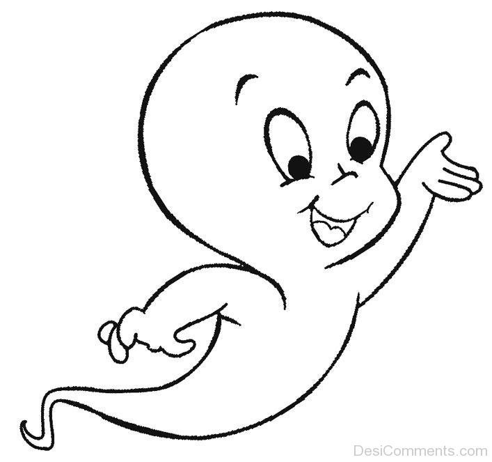 707x663 Drawing Of Casper