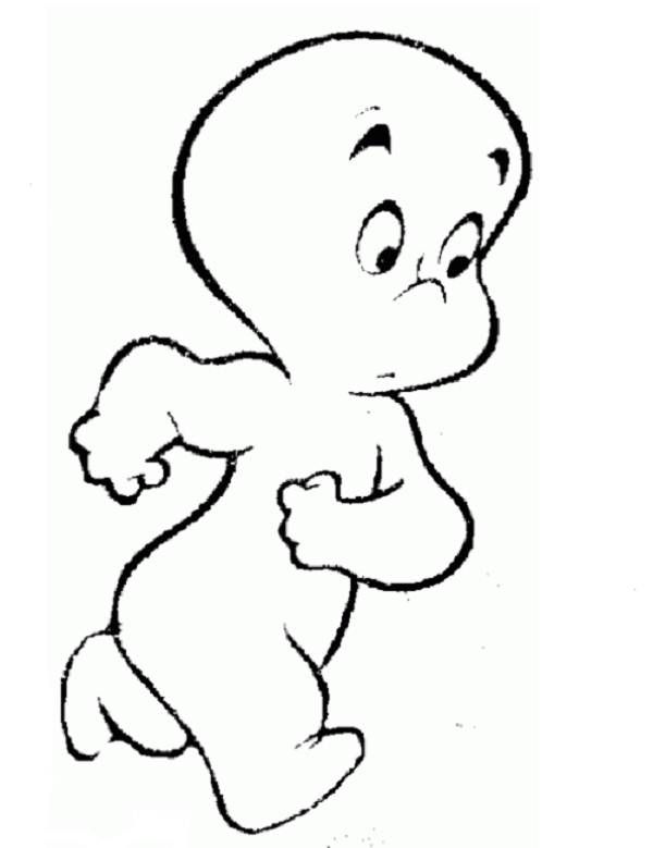 600x779 casper coloring pages printable printable casper coloring pages