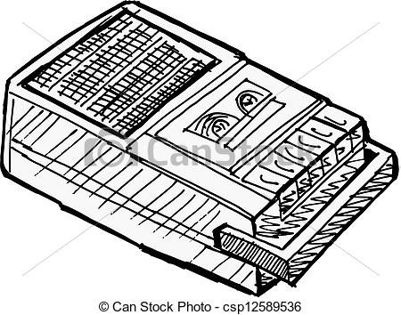 450x354 Cassette Recorder Clipart