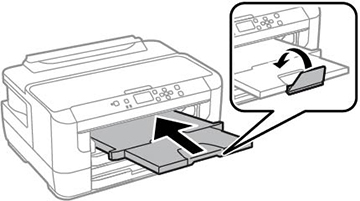 360x201 Loading Paper For Photos In The Cassette