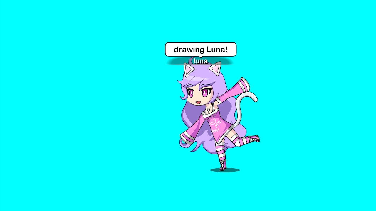 1280x720 Cast Drawing Luna!