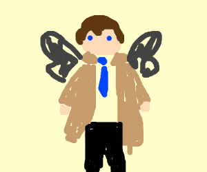 300x250 castiel the angel from supernatural