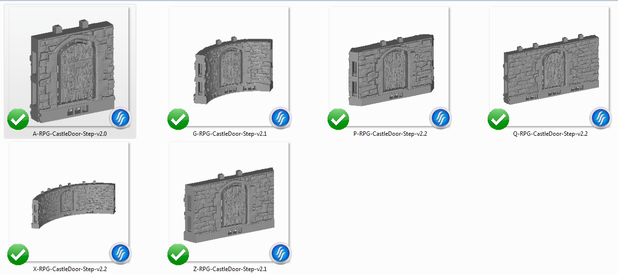 1266x561 Castle Door With Step Reference