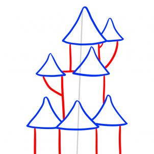 302x302 How To Draw How To Draw A Castle For Kids