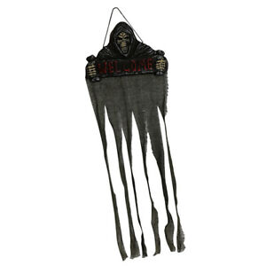 300x300 Skull Door Doorway Curtain Halloween Spooky Castle Entry