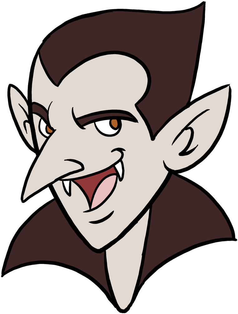 763x1005 Drawing Halloween Vampire