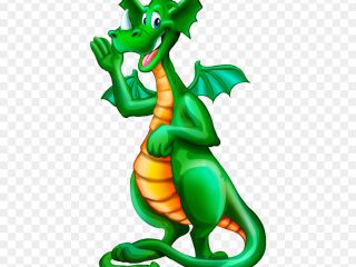 320x240 Kids Castle Child Dragon Drawing Clip Art Dragon Kids Png Download