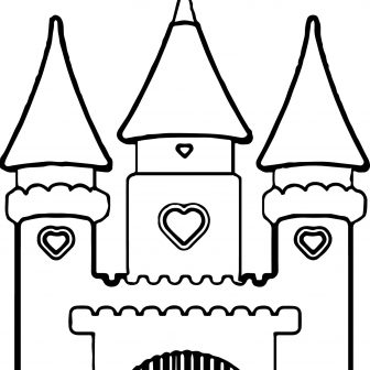 336x336 Disney World Castle Drawing Disneyland Easy Tumblr Basic Outline