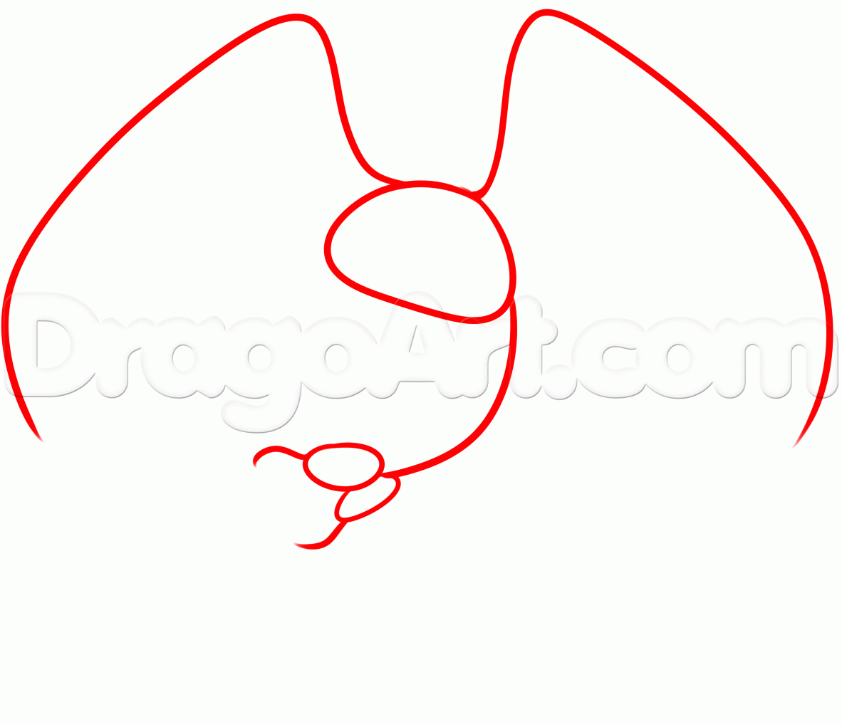 1182x1017 Draw A Dragon And Castle, Step