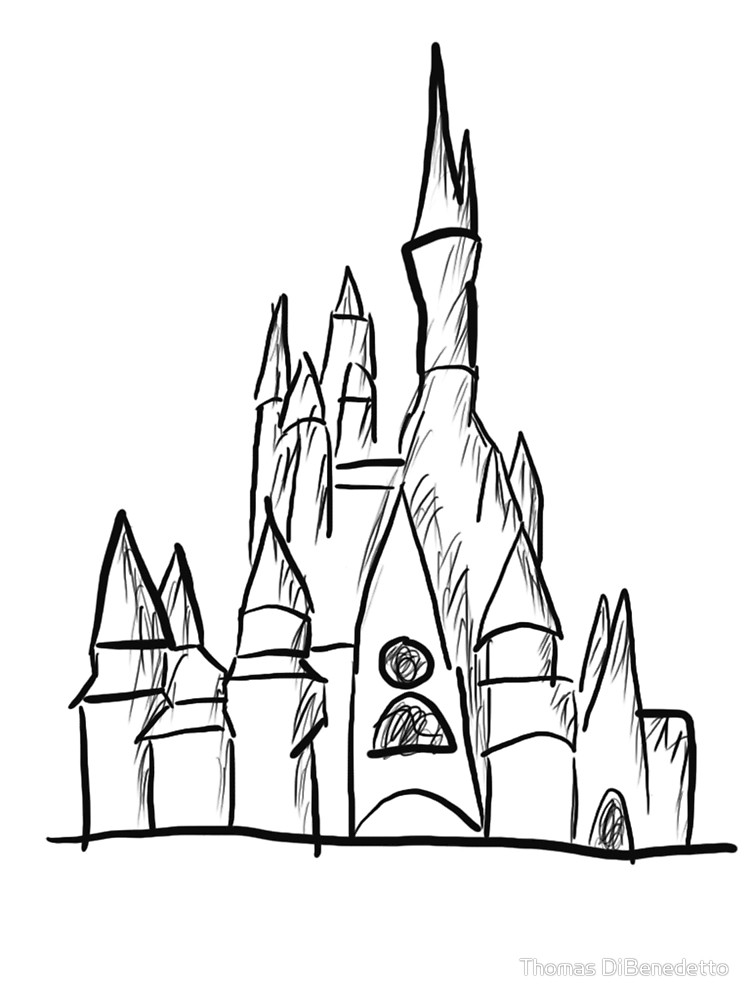 750x1000 Sketch Castle