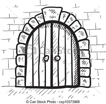 450x440 Castle Door Clip Art Stock Clip Art Icon, Stock Clipart Icons