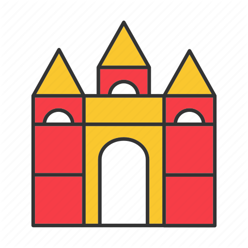 512x512 Fortress Drawing Outline Transparent Png Clipart Free Download